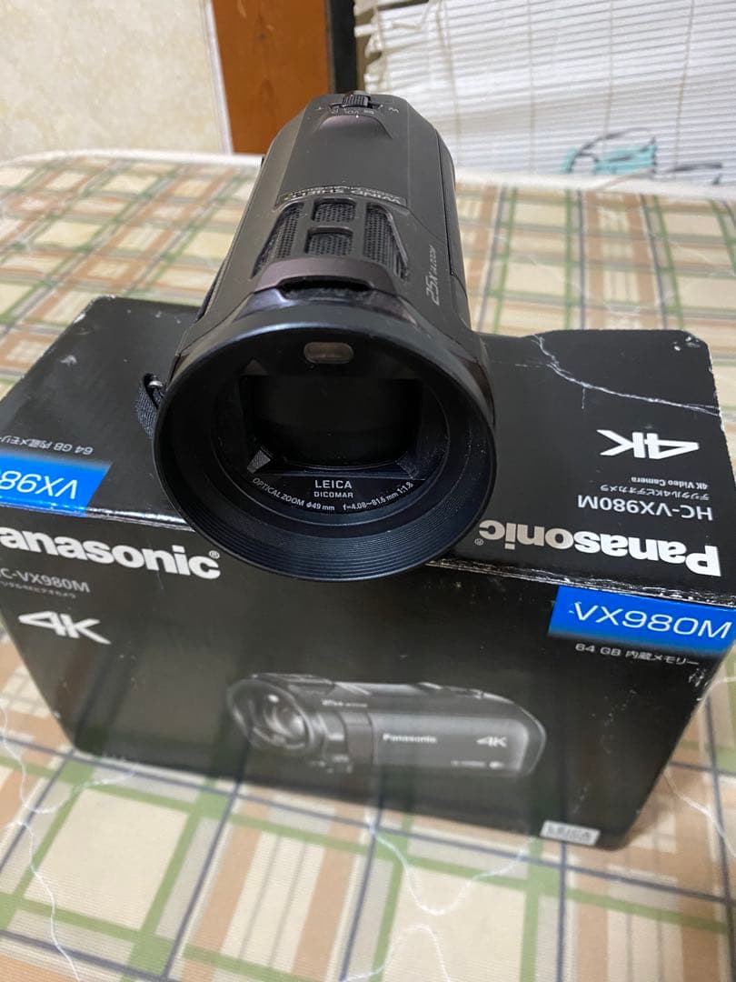 Panasonic HC-VX980M 4K ビデオカメラ　美中古