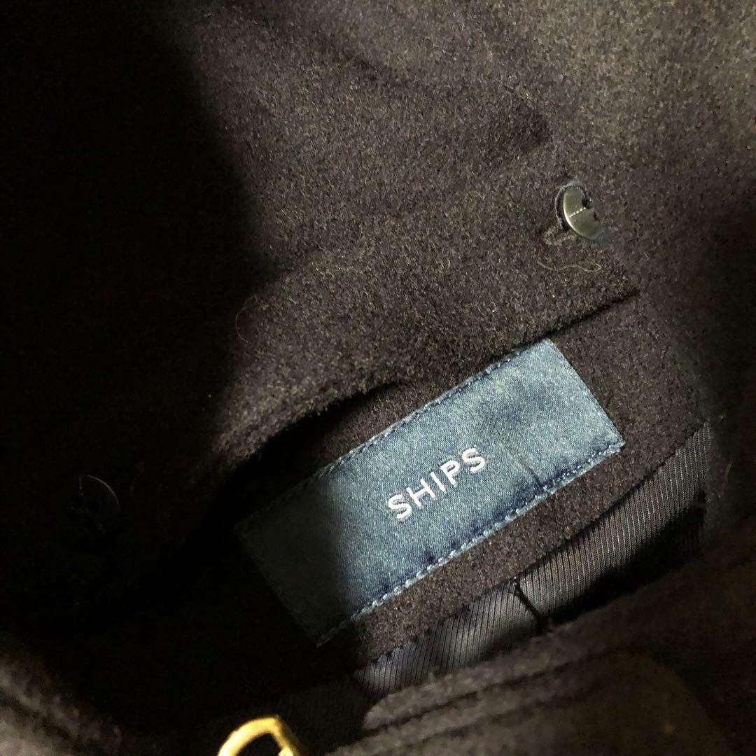 未使用に近い極美品♡シップス　HAMILTON LAMBS ウール　フードコート