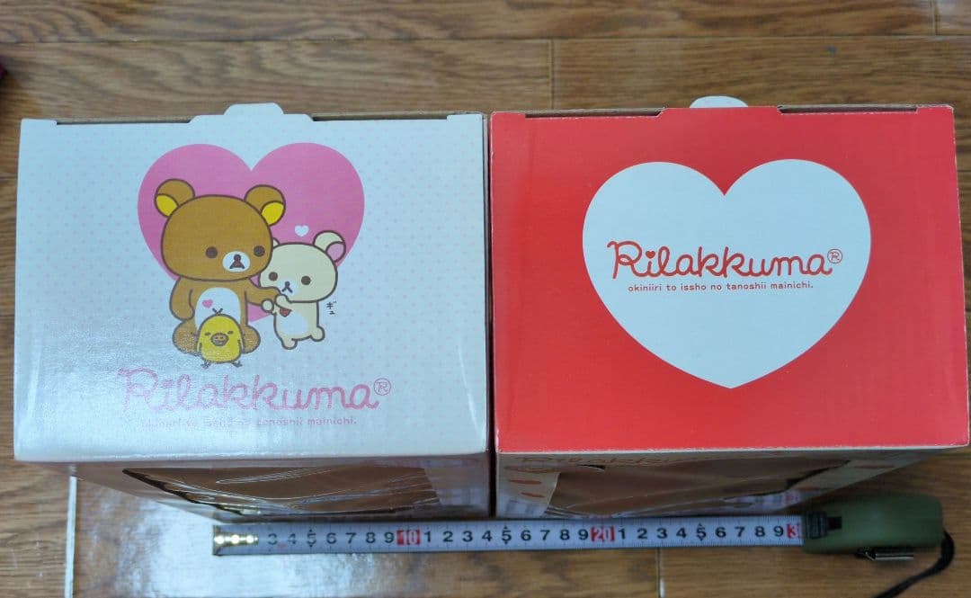 Rirakkuma お気に入りと一緒の楽しい毎日　振り子時計　２種セット