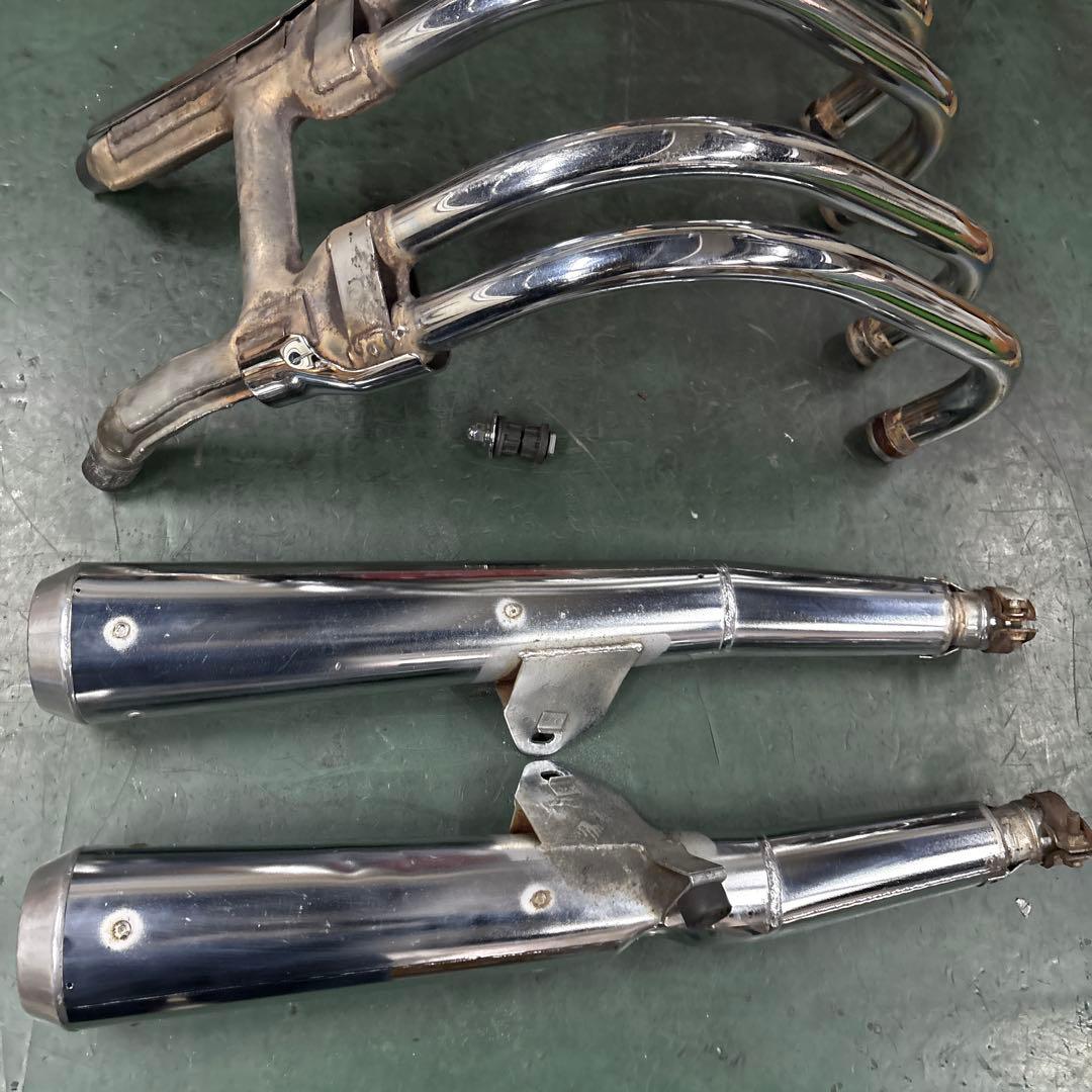 ゼファー750純正マフラー　送料込み匿名配送