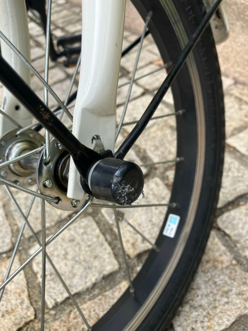 bikke 子供用自転車 ホワイト16インチ補助輪付属