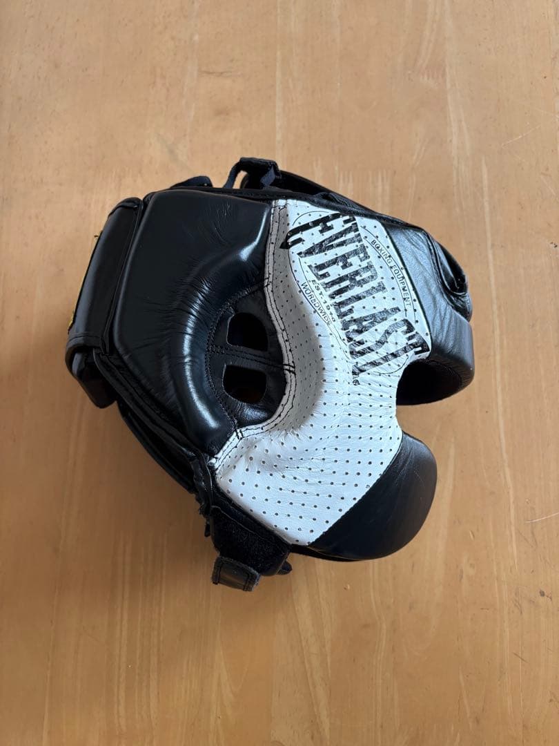 新品 Everlast 1910 ヘッドギア 本革 正規品