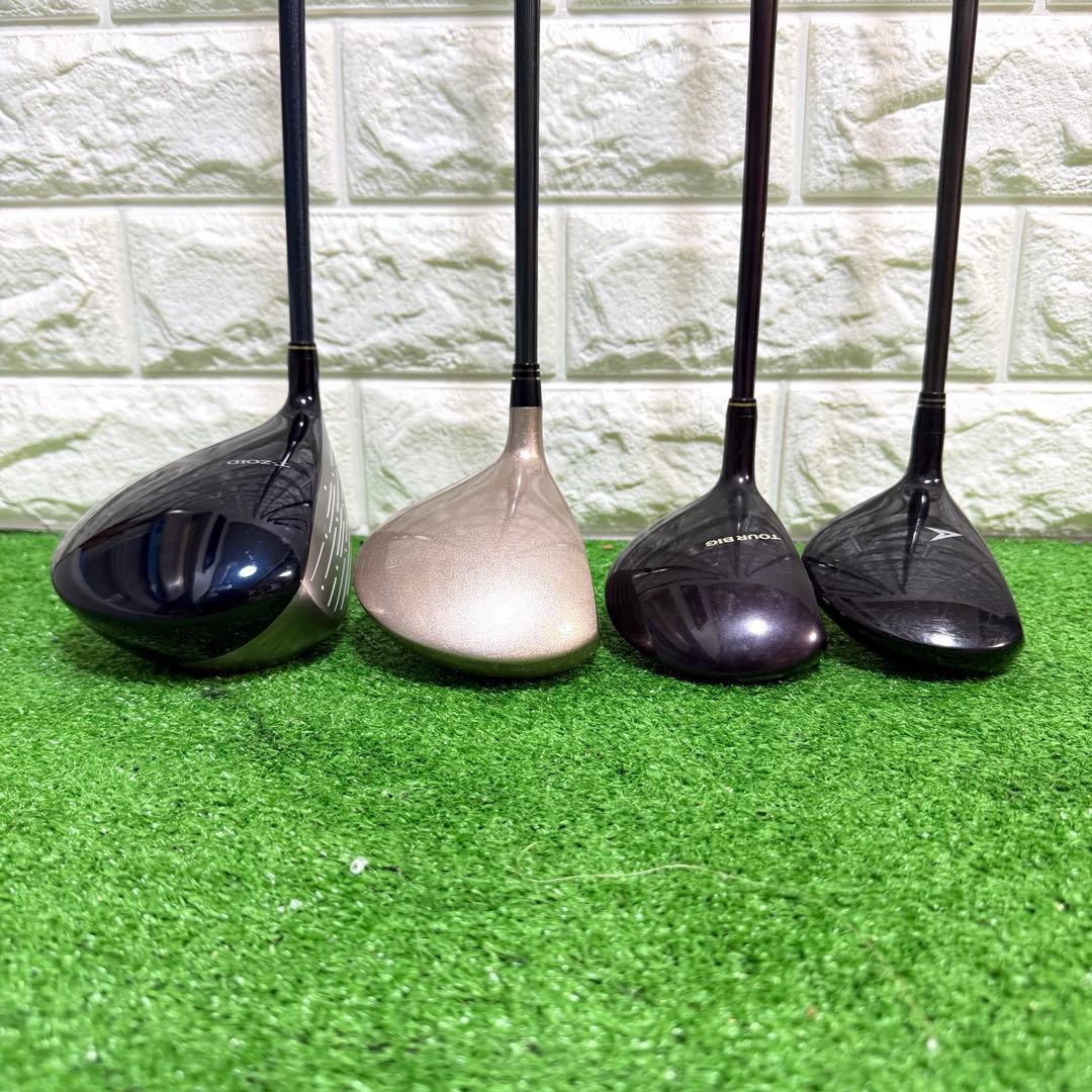 ゴルフセット　初心者応援　ゴルフセット　ラウンド仕様　打感良好　メンズ　右打ち