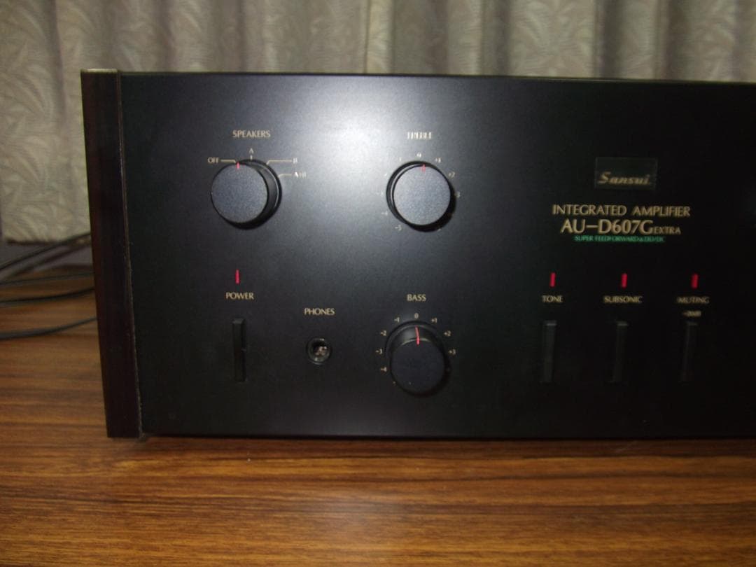 毛利　AU-D607Gextra インテグレーテッドアンプ