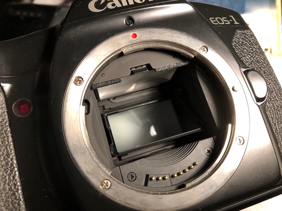 実写ありCanon EOS-1 レンズ付きセット フィルムカメラ 実用品