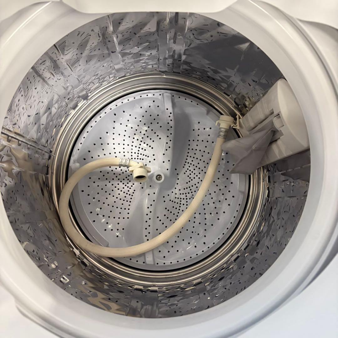 616 関東圏配送　ピンクデザイン　洗濯機　7kg インバーター搭載