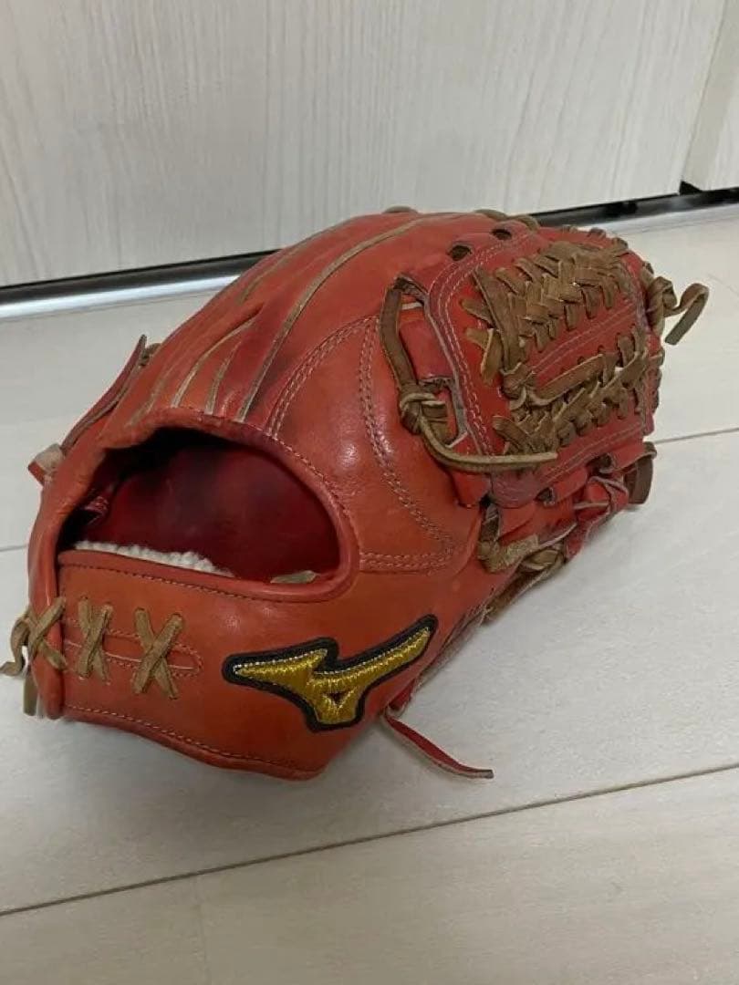 【即戦力・型良し】ミズノプロ 軟式 内野手用 日本製 即使用可