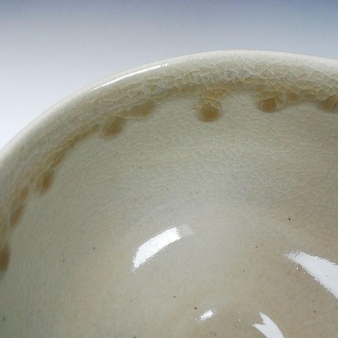 Ｗ１８８　茶碗　『因久山焼』『八代　芦沢保親 作』　共箱　抹茶碗　茶道具