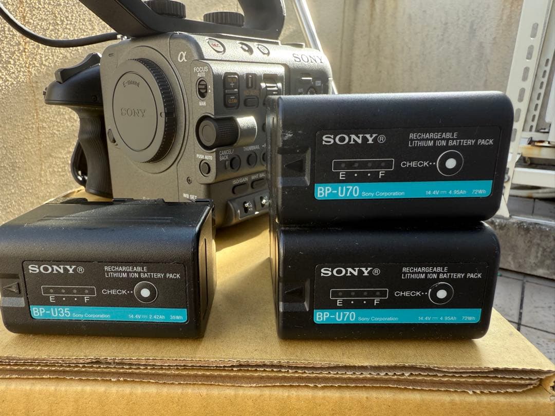 SONY FX6＆バッテリー＆チャージャーセット