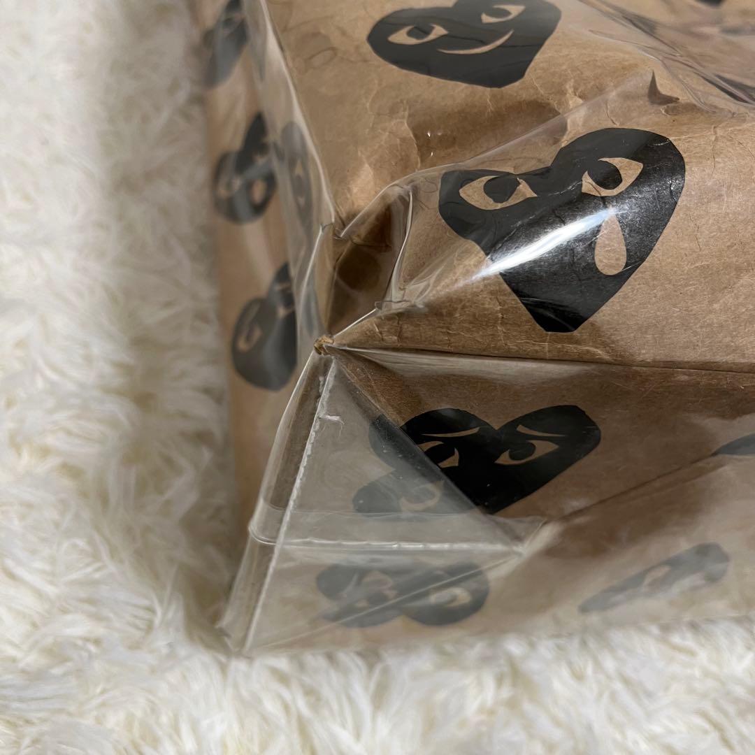 コムデギャルソン PVC トートバック　紙袋　プレイ