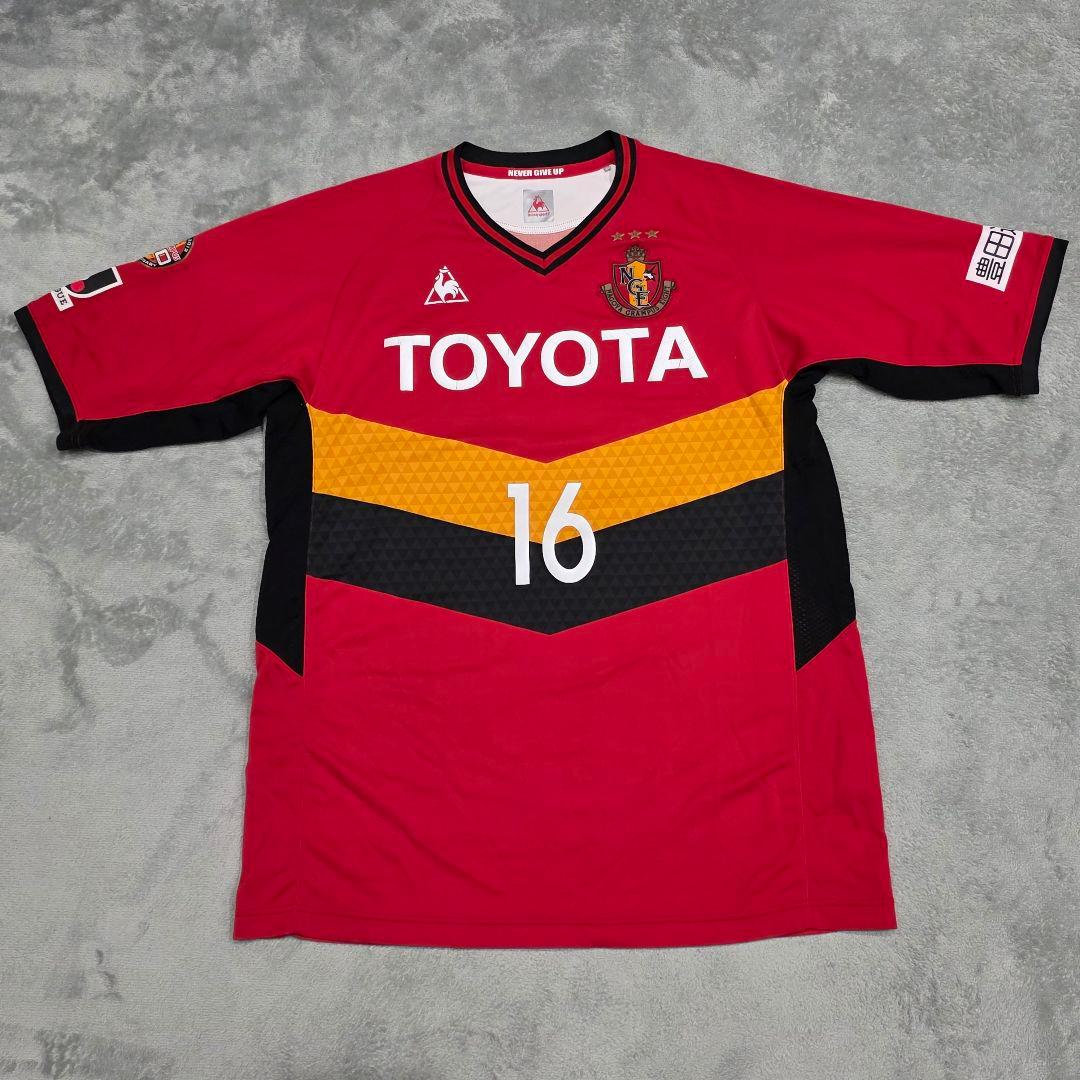 名古屋グランパス　11-12　ケネディ　ユニフォーム　XO　レッド　ルコック　鯱