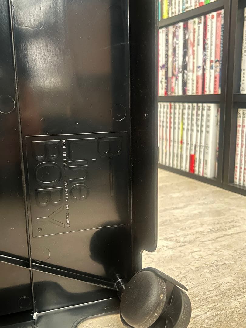 【発送可】B-Line ボビーワゴン Boby WAGON 4段4トレイ 黒