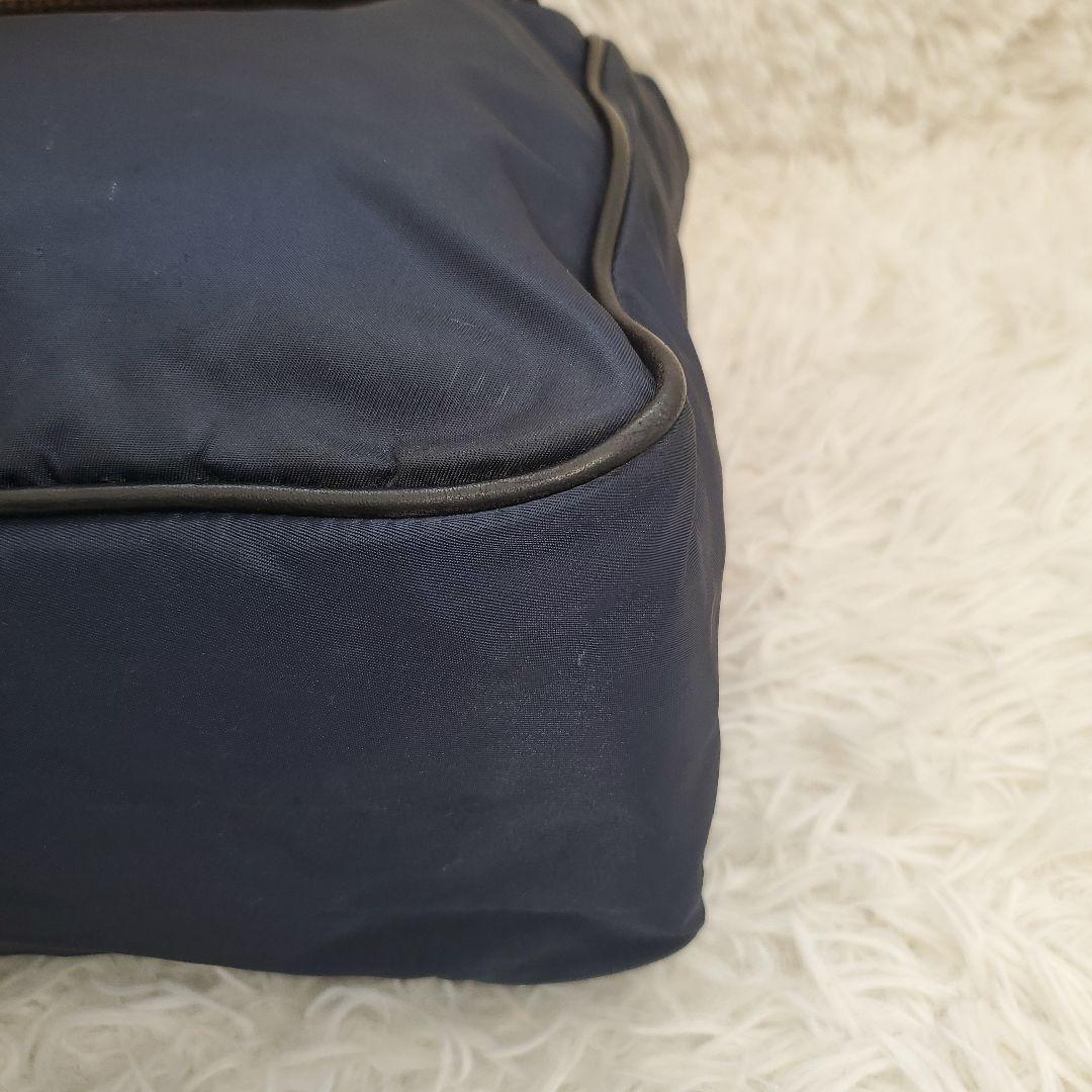 ⭐良品⭐Felisi トートバッグ 14-20DS ネイビー×ブラック メンズ