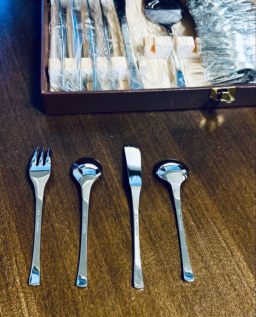 アズマ　Azuma ステンレス　　カットラリーセット　28点