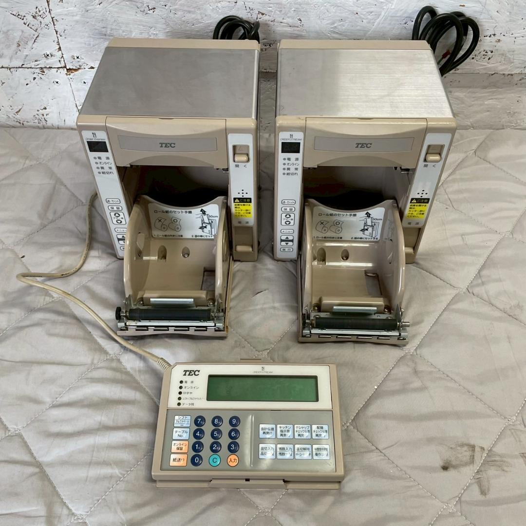 TEC リモートプリンタ 操作パネル KBDKCP-100 など A0497