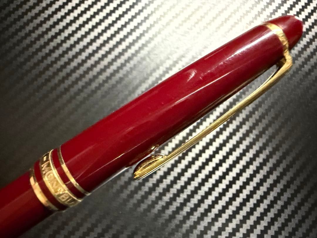 美品 モンブラン マイスターシュテュック 164 ボールペン ボルドー