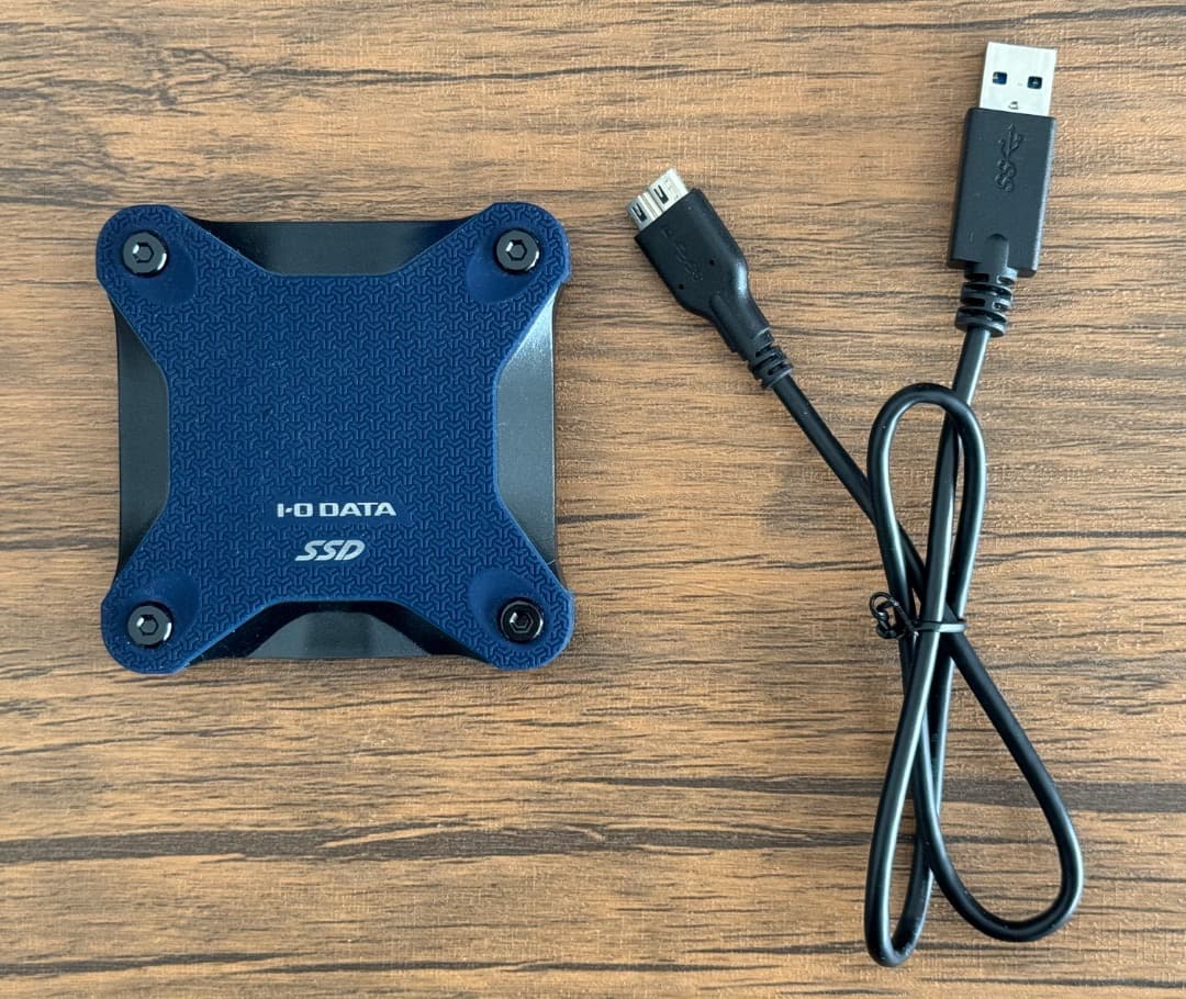 I-O DATA ポータブルSSD 　SSPH-UA2N/E　2TB