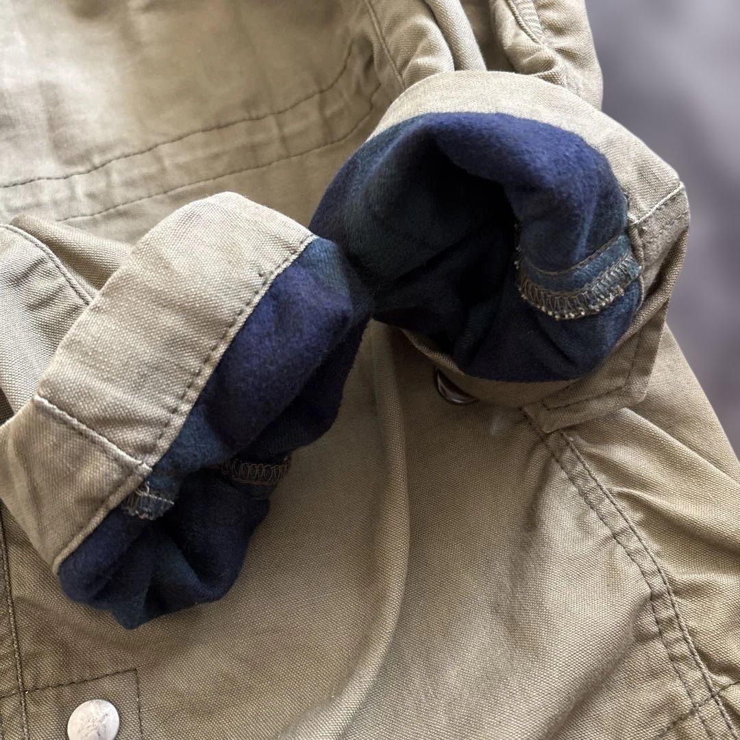 COMME des GARCONS HOMME モッズコート XS オリーブ