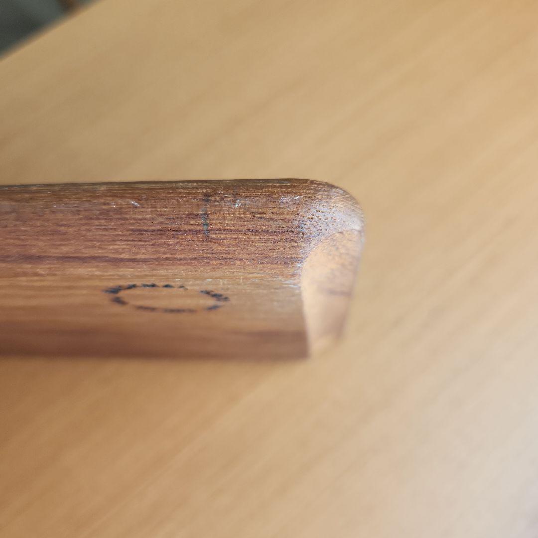 カイ・フランク　チークトレイ　スクエア　ブルー　プレート　三枚セット