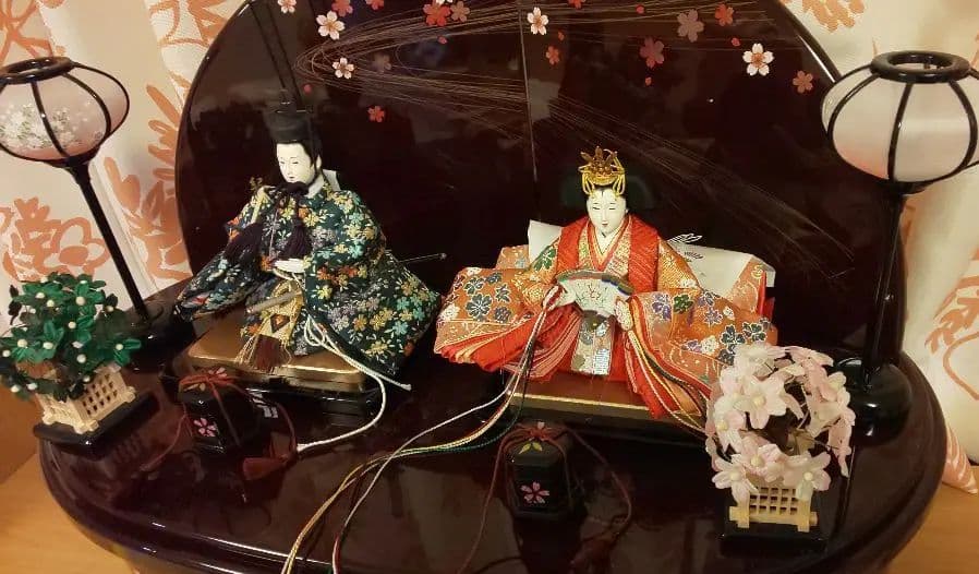 【ぷにぷに様】雛人形 雅泉 雛爛漫 親王飾り 紀州塗り