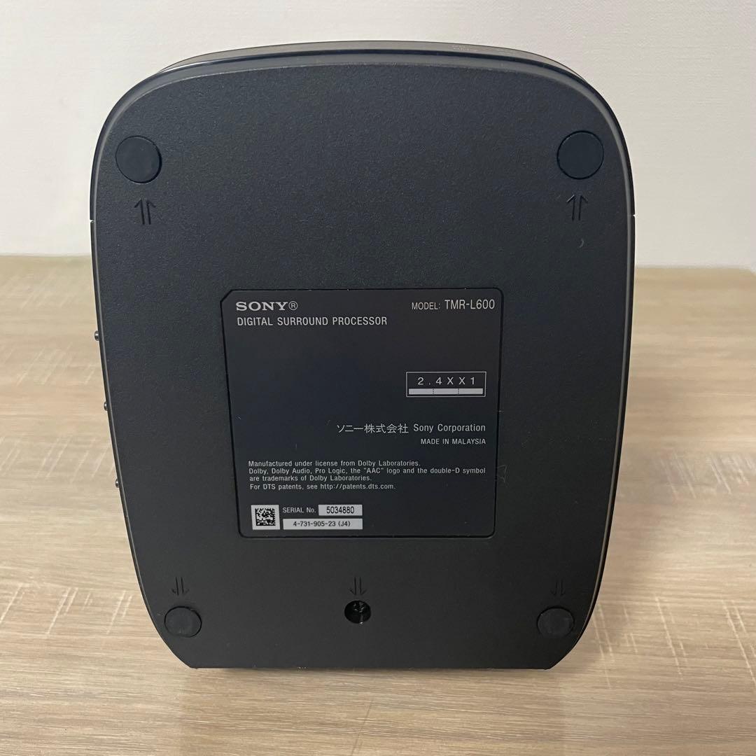 ソニー 7.1ch デジタルサラウンドヘッドホンシステム 密閉型 WH-L600