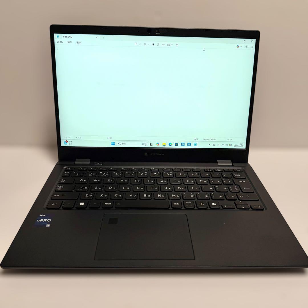 超美品 バッテリー最大容量97％ dynabook G83/LW 2024年製