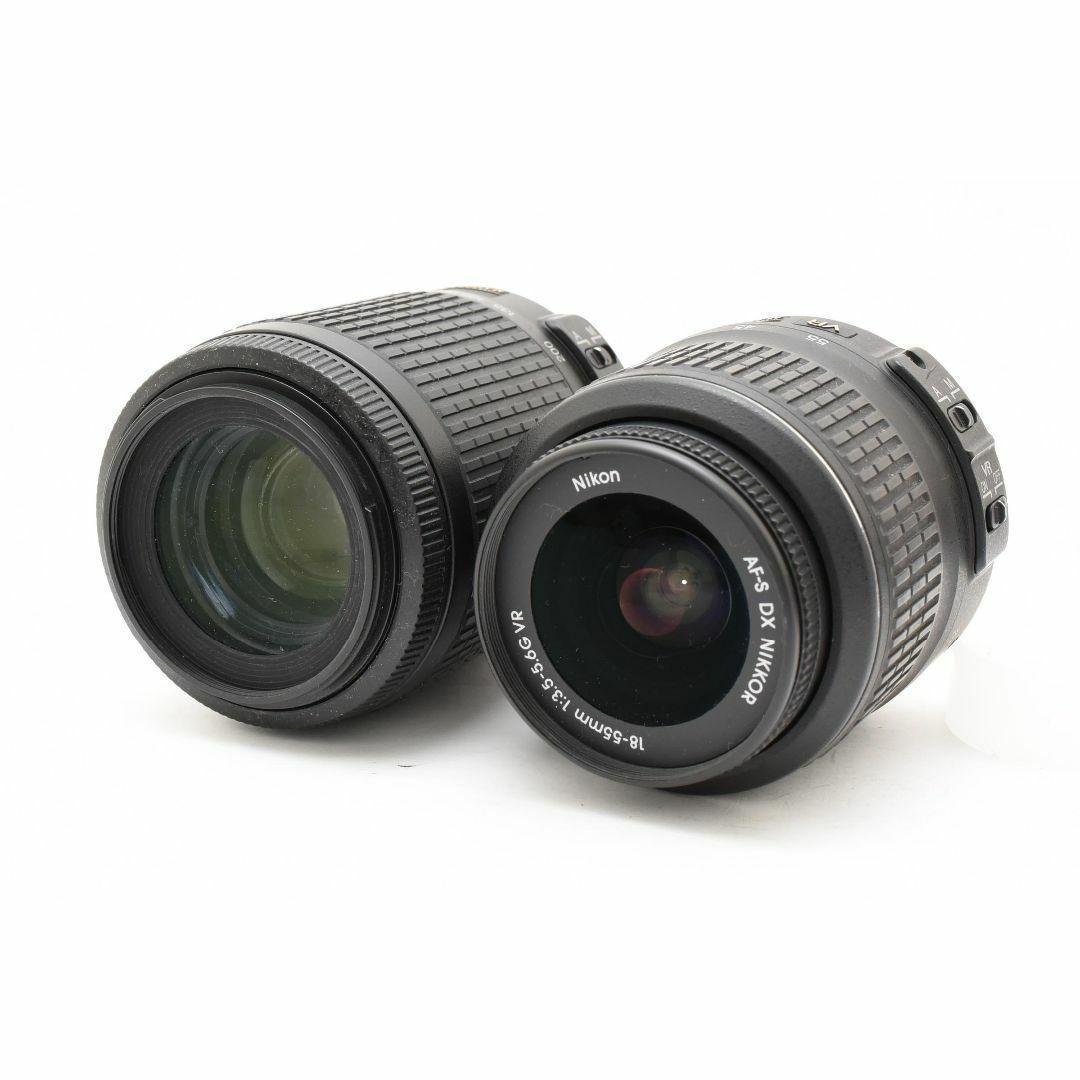 ❤️コンパクト＆軽量❤️Nikon D60❤️ダブルズームセット❤️