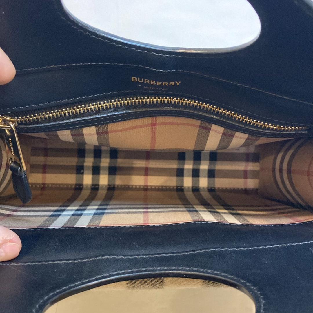 バーバリー ミニポケットバッグ カシミヤ 2Way チェック