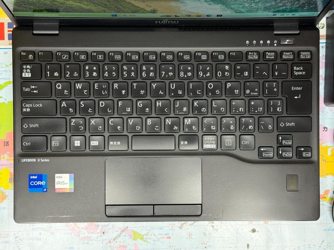 第12世代i7・16GB・LTE 富士通 U9312/K 13.3型 良品