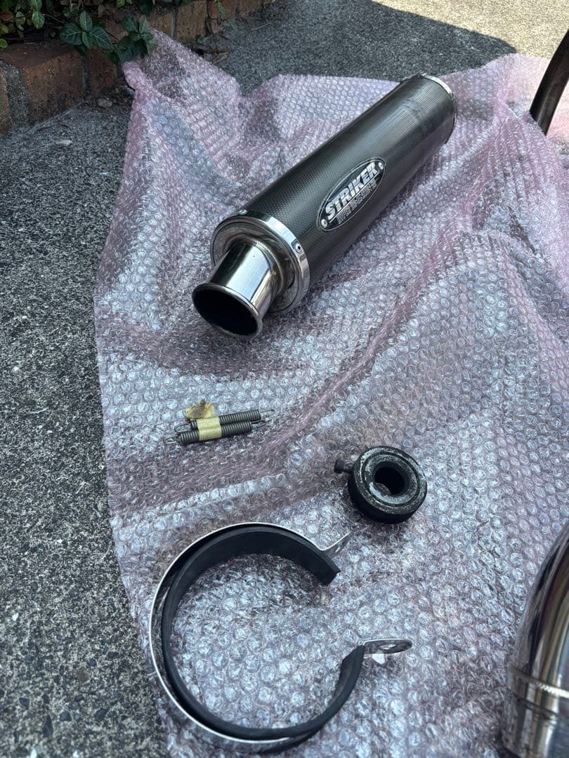 イナズマ400 ストライカーマフラー　フルエキ