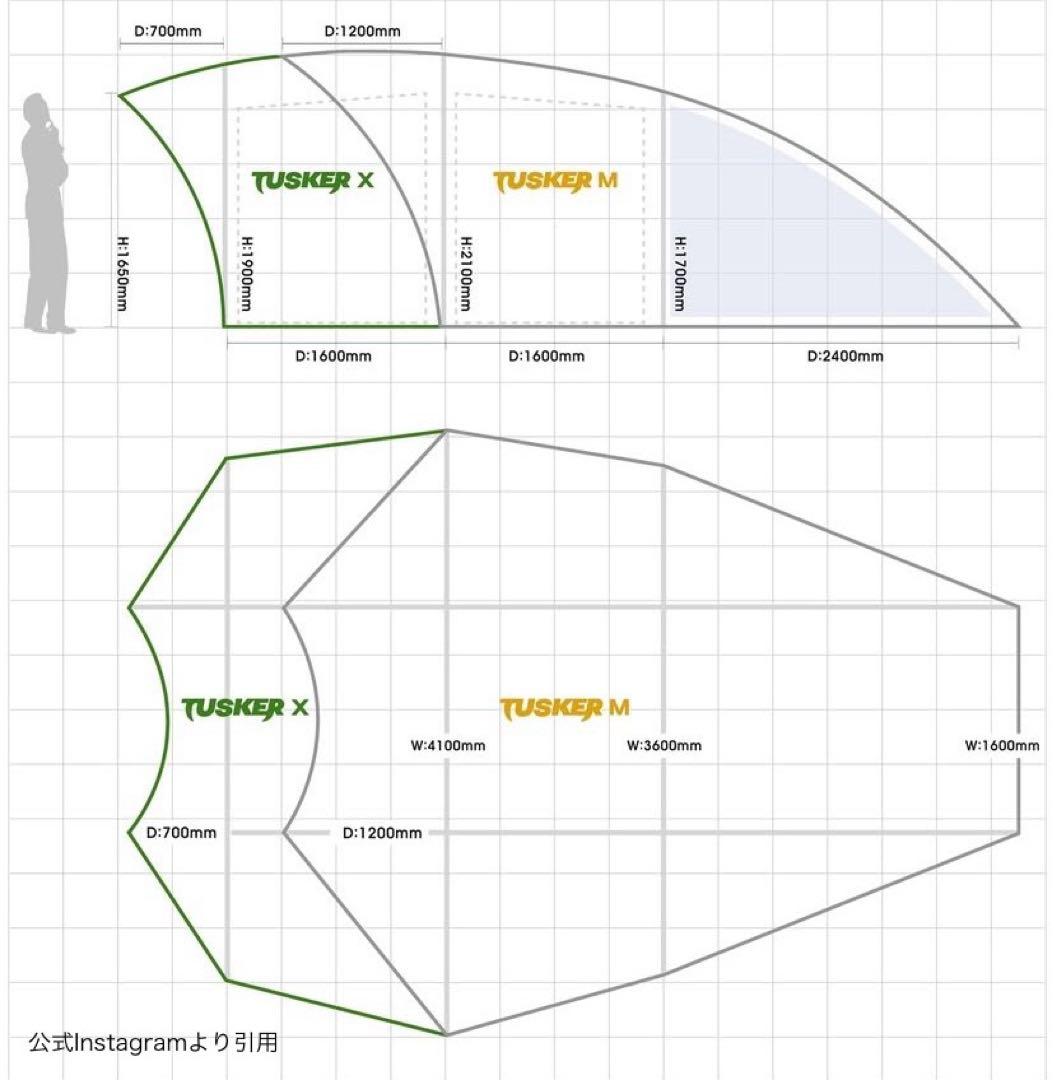 【希少】GOBO tuskerＭ・Xセット