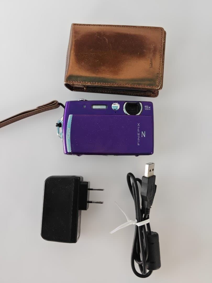 *プロフ必読FinePix Z110 富士フイルム デジカメ パープル