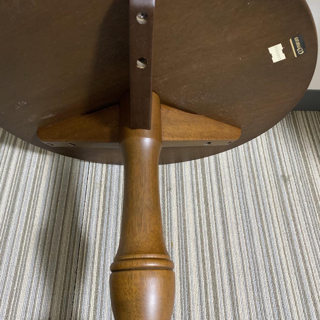 maruni マルニ木工 地中ワインテーブル ラウンドテーブル ブラウン