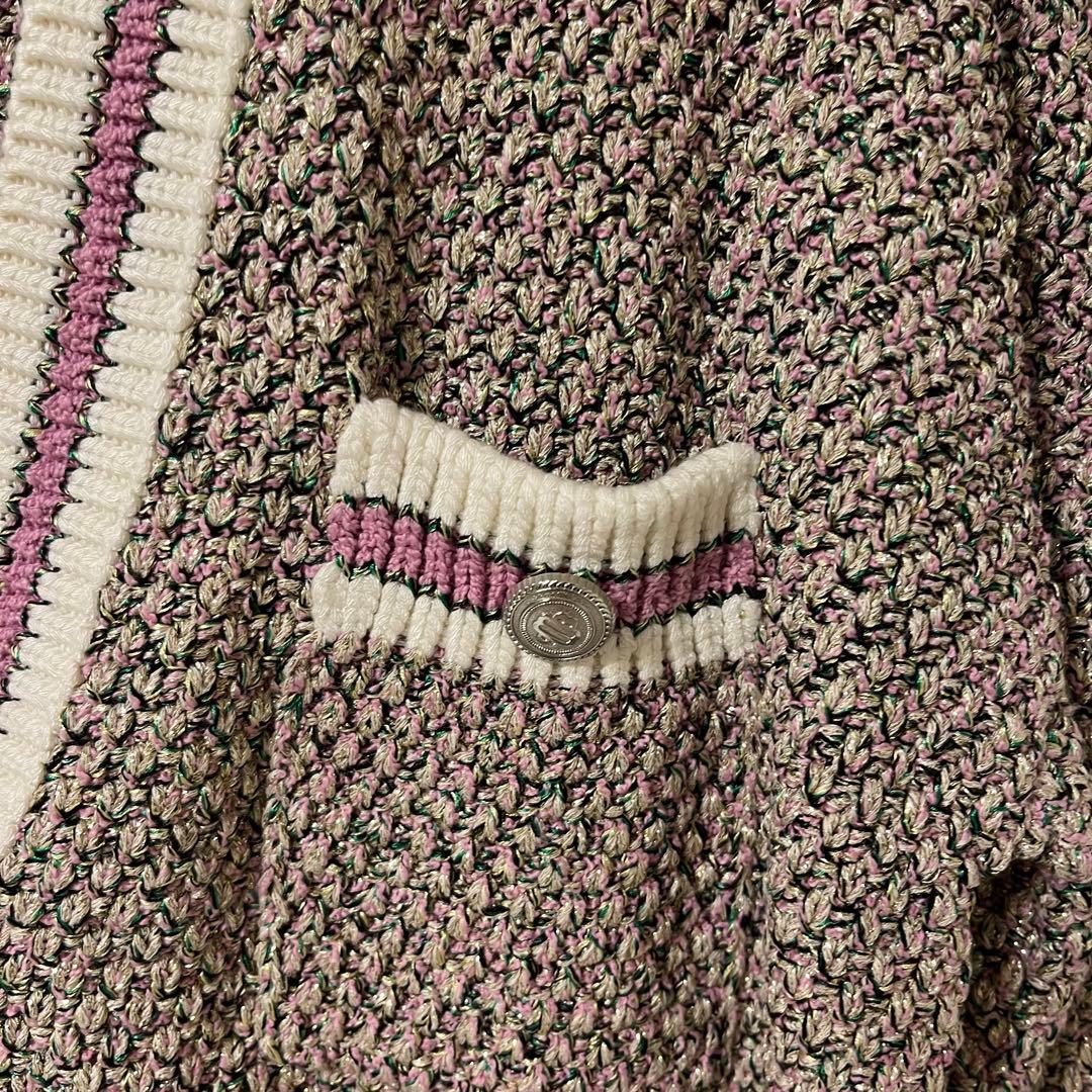 【最終値下げ】 maje マージェ　インポート　ツイードカーディガン　パリ