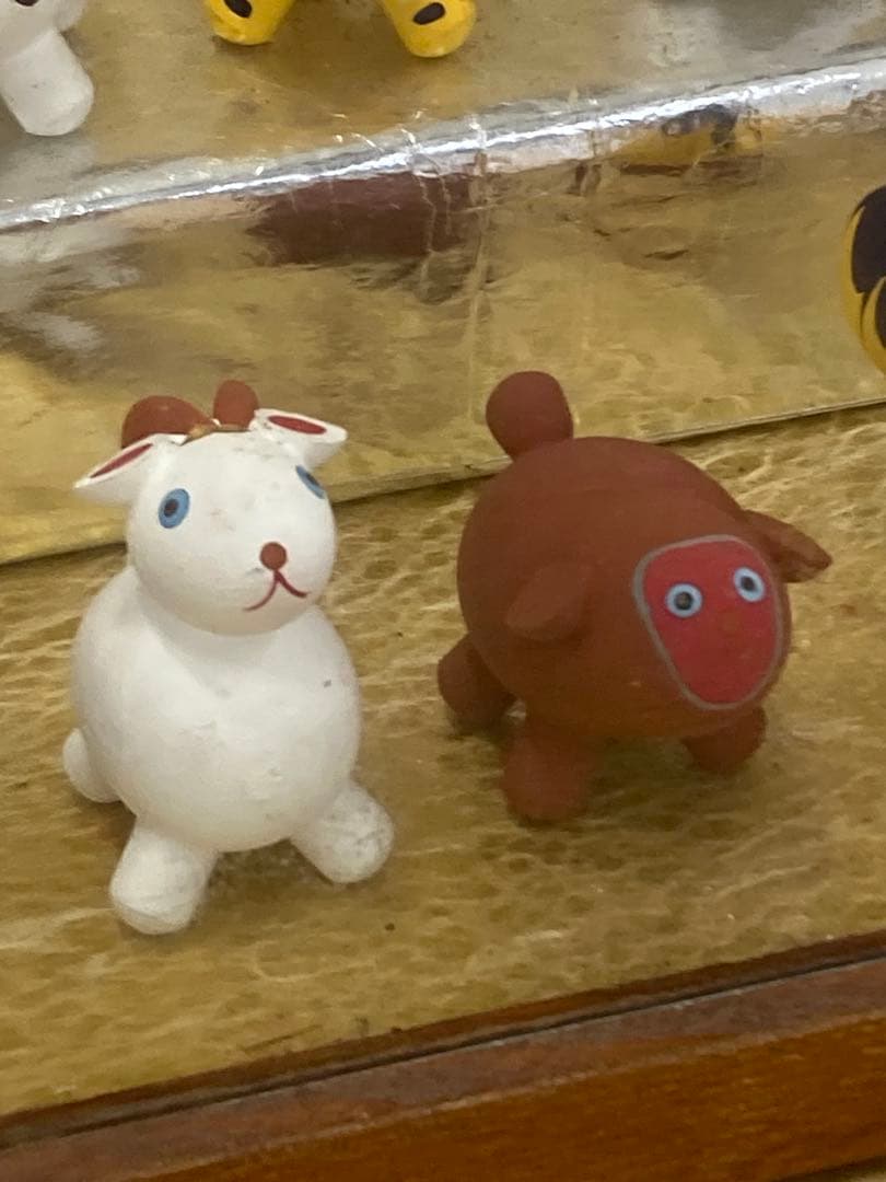 値下げ！おぐら屋　干支人形　オリジナル木箱入り　木彫 十二支　鳥取伝統工芸品