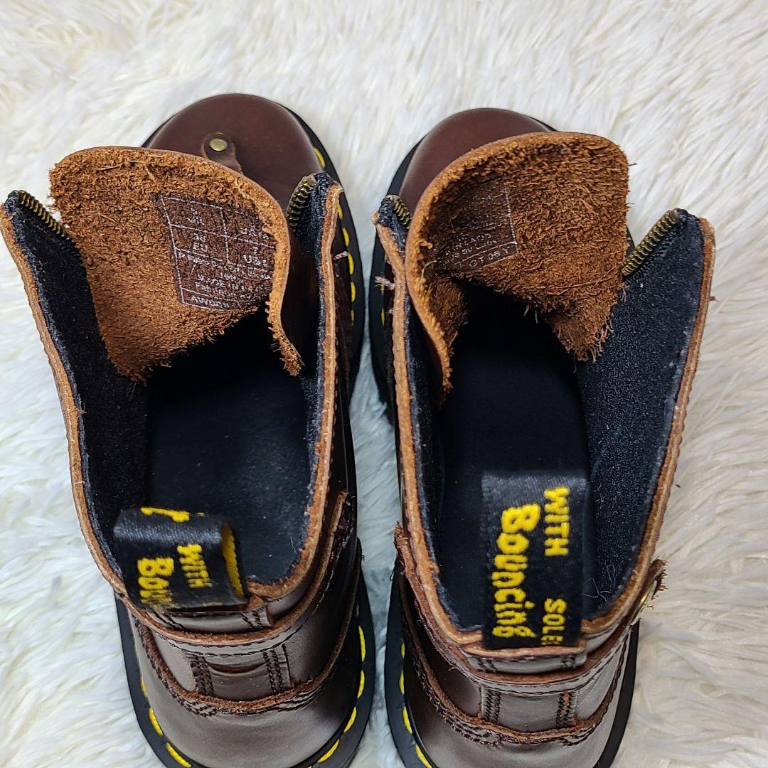 【Dr.Martens】JETTA　ジェッタ　フロントジップブーツ　ダブルソール