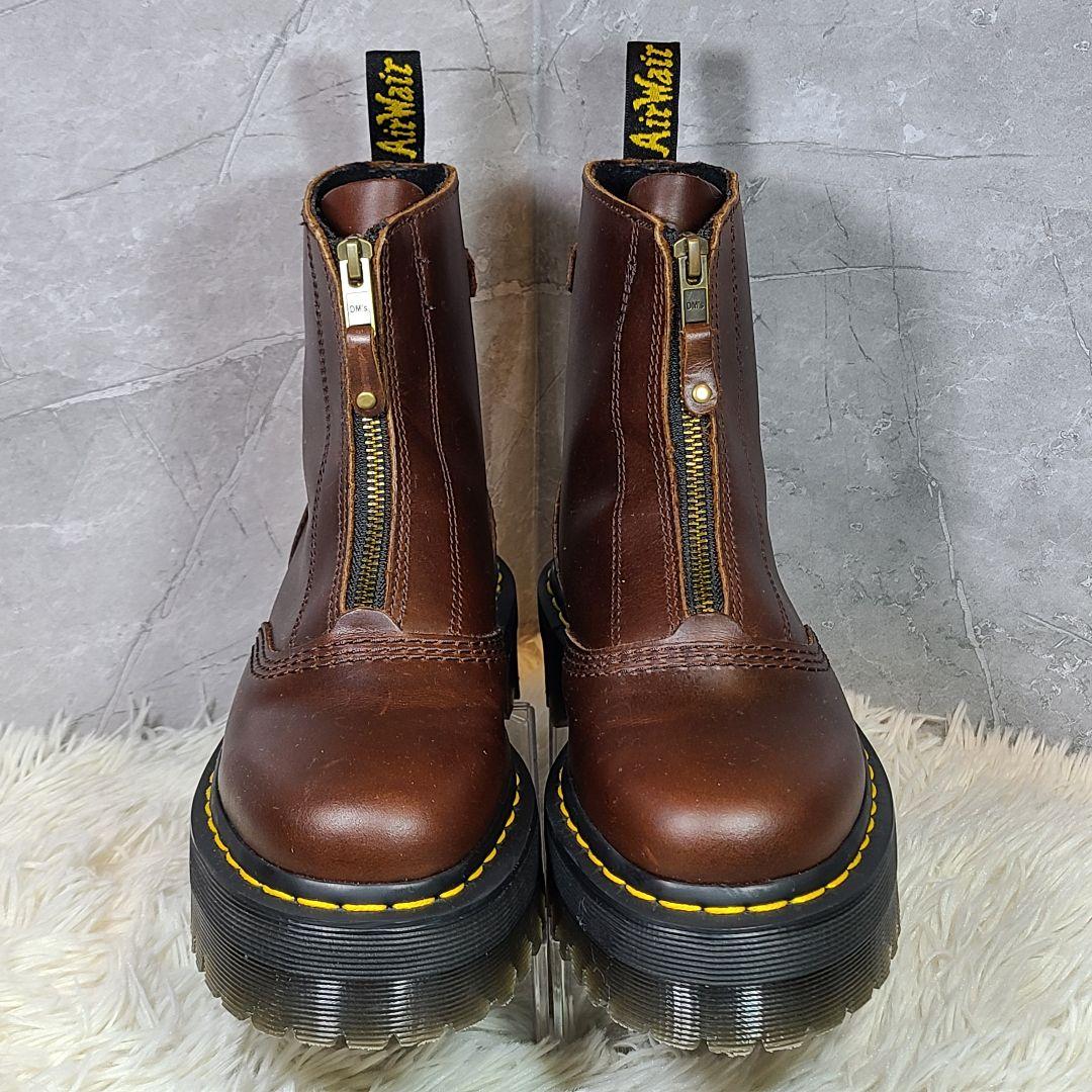 【Dr.Martens】JETTA　ジェッタ　フロントジップブーツ　ダブルソール