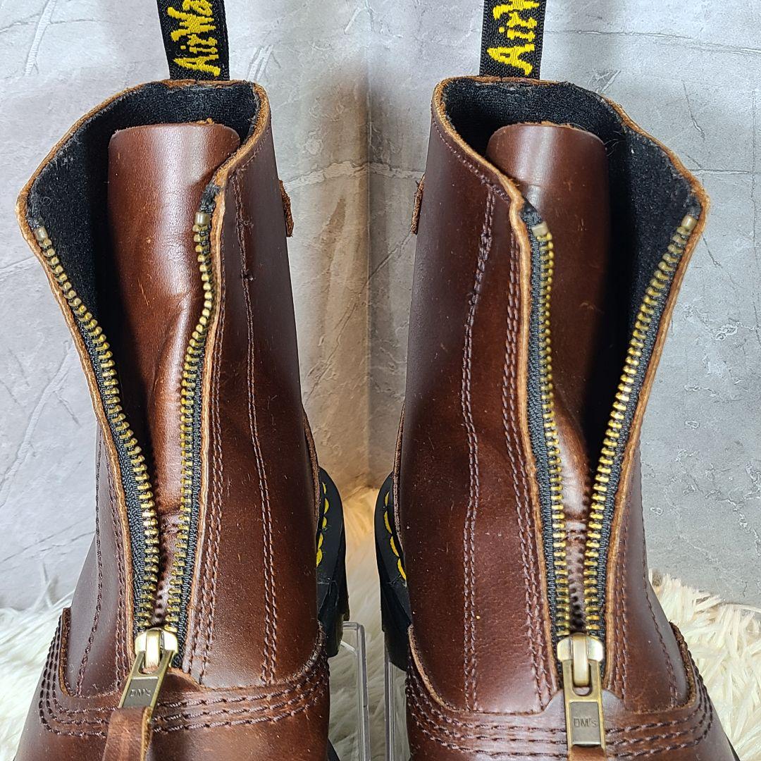 【Dr.Martens】JETTA　ジェッタ　フロントジップブーツ　ダブルソール