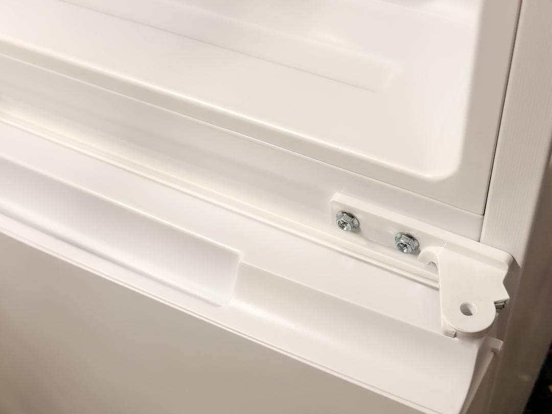 SHARP ノンフロン冷蔵庫 152L SJ-D15K-W 一人暮らしに最適！