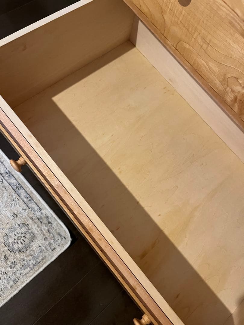 TIMELESS COMFORT メイプル無垢材 キッチンキャビネット