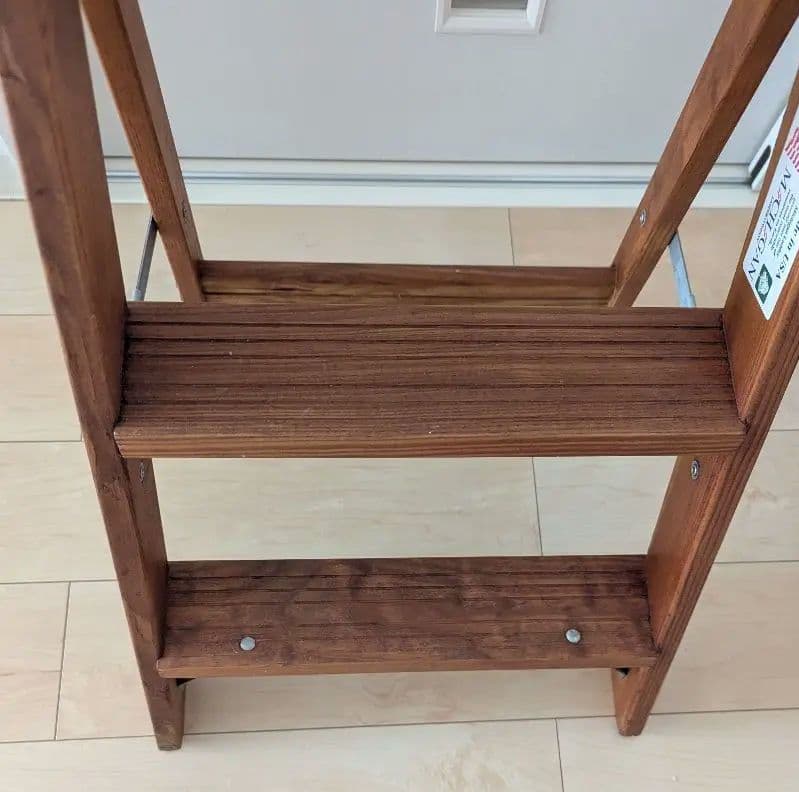 e*i様 廃盤 アメリカ製 ミシガンラダー 木製 脚立