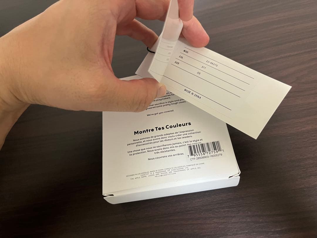 sacai✖️CASETiFY AirPods Pro Case ホワイト