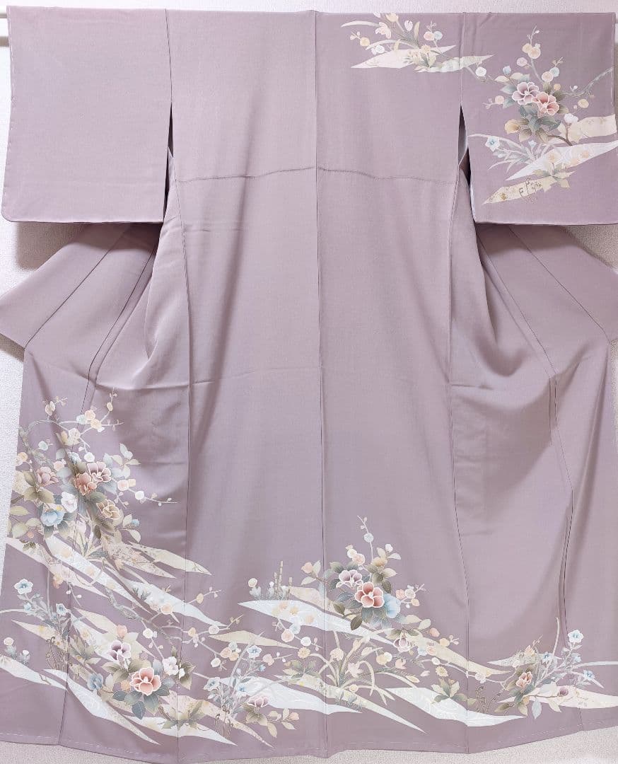 ❰6540❱ フルセット　訪問着　金駒刺繍　袋帯　三越　入学式　結婚式　正絹着物