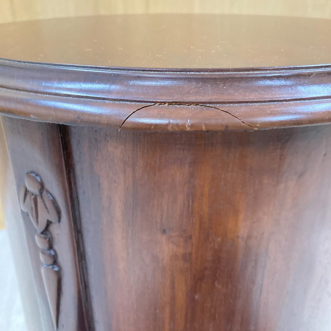 サイドテーブル　サイドチェスト　花台　木製　天然木