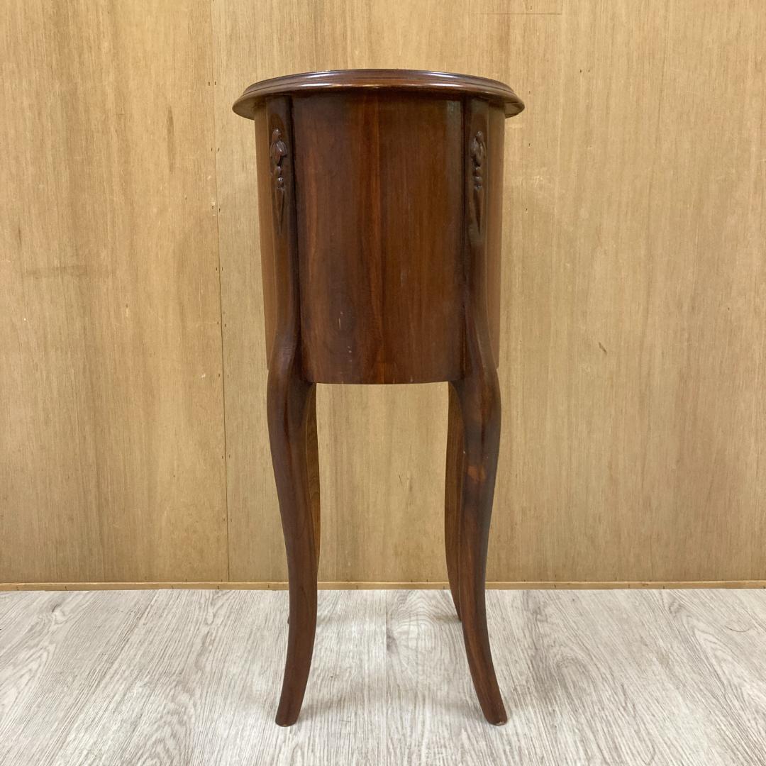 サイドテーブル　サイドチェスト　花台　木製　天然木