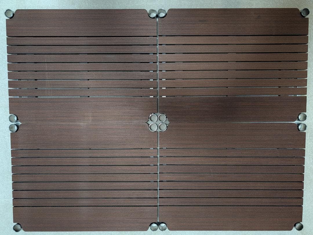 ホームエレクター ブランチシェルフ ダークブラウン 4枚 W600 × D450