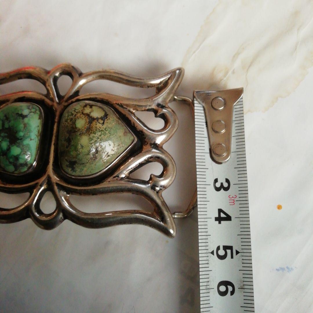 インディアンジュエリー　スーパレア　バックル　ナバホ　ズニ　ホピ