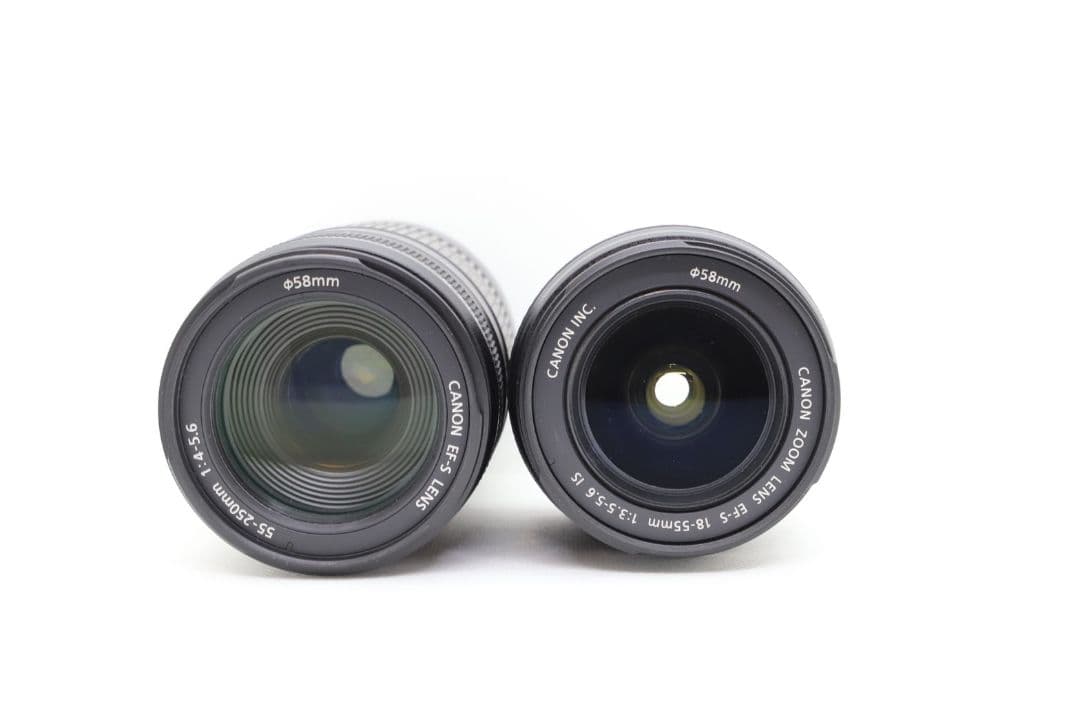 11月26日限定♪Canon EF-S18-55mm & 55-250mm IS