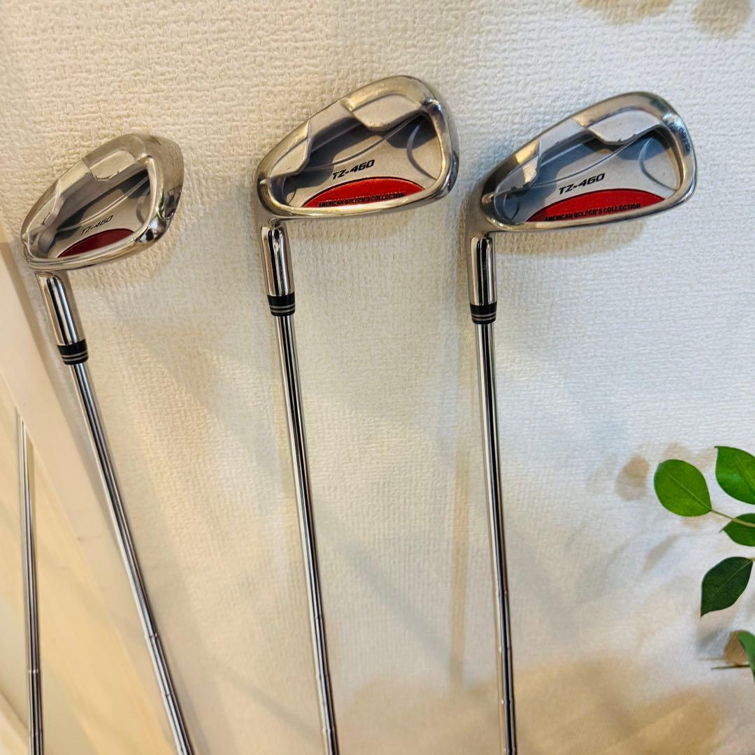 良品 AGC TZ-460 ゴルフ クラブセット 初心者 10本 左用 レフティ