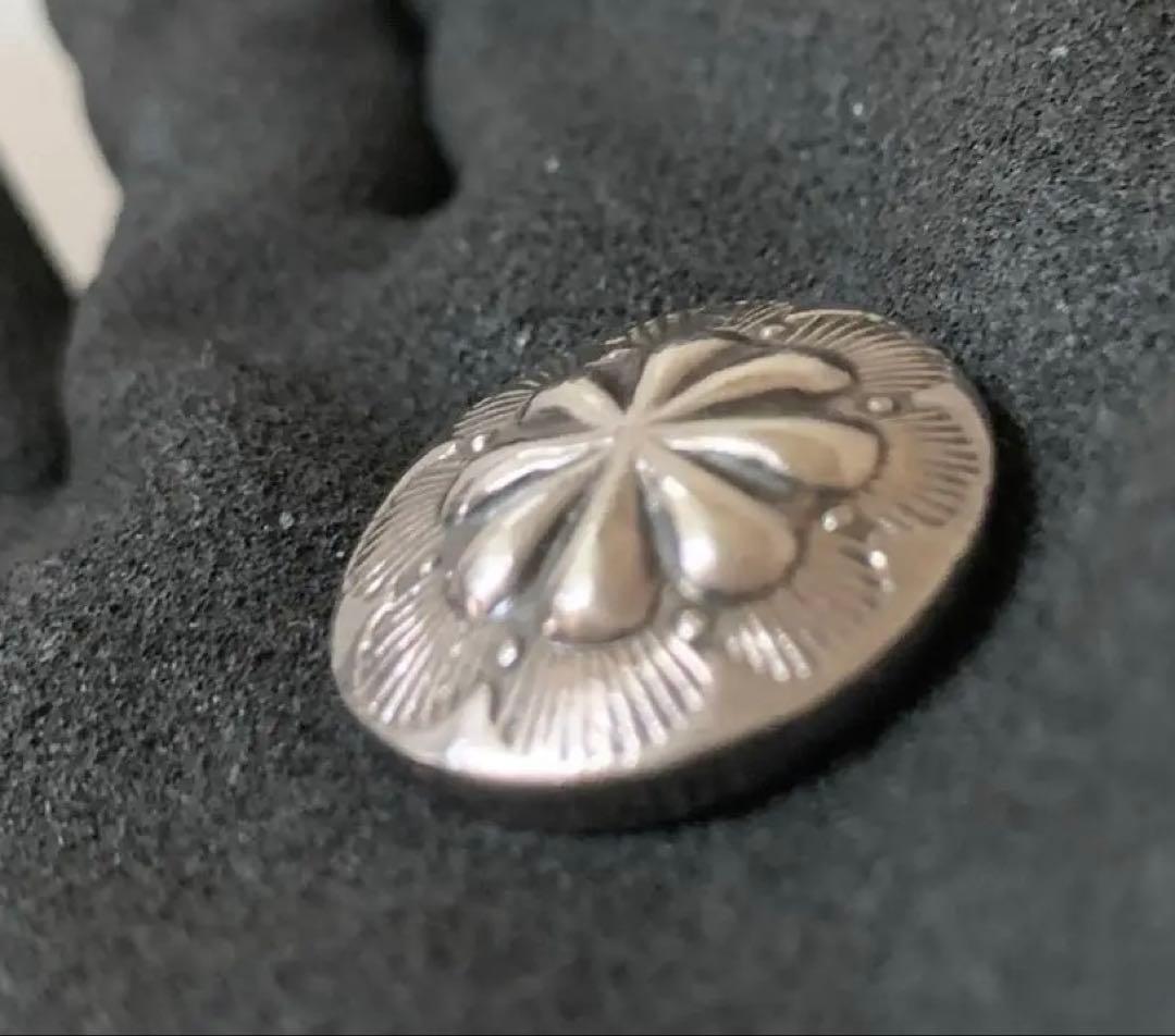 【美品‼️】 ☆BIGTWIN レア シルバーコンチョボタンタイプ